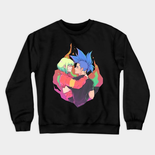 inferno Crewneck Sweatshirt by kiilea